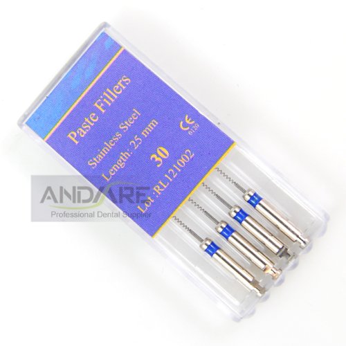Dental 30# Medidenta Paste Carrier Fillers 25mm of 4 Cement Cosmetic Dentistry
