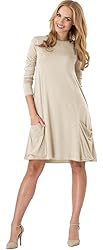 Zero City Womens Casual Pockets Plain Flowy Simple