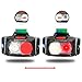 RAYVENGE LED Headlamp with Red Light- 220 Lumens, IPX6, Spotlight and Floodlight switchable, Best Waterproof Headlamp for Running, Caving, Hiking, Camping, Reading, Kids