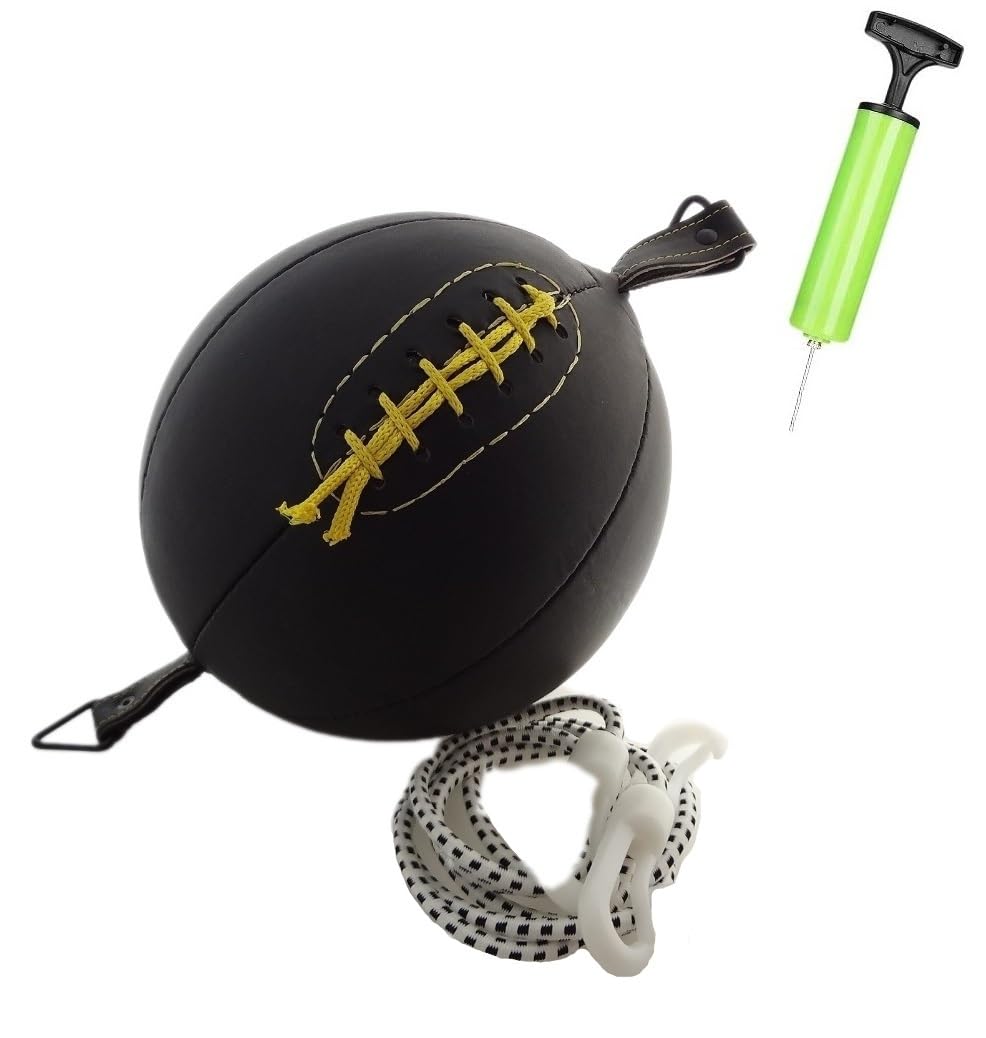 Braided Ball French Elastic Training Muay Thai Boxing Kick MMA Sanda Double Hand Ball