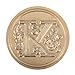 Classic 26 Letter A-Z Alphabet Initial Assorted Color Sealing Seal Wax Stamp (K)