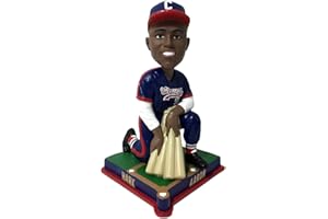 NATIONAL BOBBLEHEAD HALL OF FAME AND MUSEUM Hank Aaron Indianapolis Clowns On Deck Bobblehead Negro Leagues