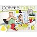Pretend Play Kit - 21 Pieces Gourmet Mini Coffee Expresso Maker Pretend Kitchen Play Set
