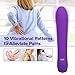 Electric Handheld Vibrator-10 Vibration Patterns - Silicone Bullet Vibrator - Waterproof Vibrator for Women, Powerful & Quiet Vibration - Packaged Handheld Vibrator, Purple, Lyps Annabelle