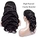 Healthair Lace Front Wigs Human Hair Body Wave Lace Front Human Hair Wigs Pre Plucked 4X4 Closure Lace Front Wigs with Baby Hairs (24 inch)