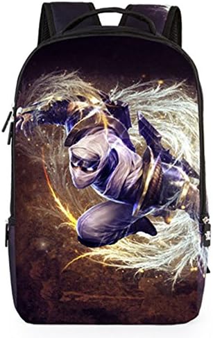 CaTiger 2016 New Style League of Legends Printed Backpack,Supreme Teens School Bag Travel Backpack (Q4)