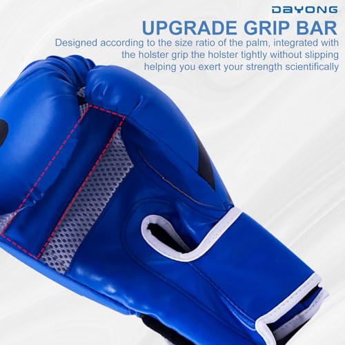 DAYONG Kids Boxing Gloves, PU Boxing Training Gloves, 3-9 Years Boys and Girls Punching Gloves for Kickboxing Sanda Training