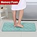 Memory Foam Bath Mat Non Slip SBR Rubber Backing Bath Rug Extra Large Size Absorbent Super Cozy Velvet Bathroom Rug Machine Washable (20