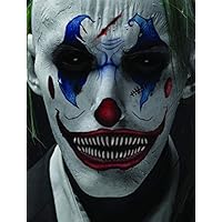 Halloween Realistic Temporary Costume Make Up Face Tattoo Kit Men or Women Adult - (Scary Clown) - 1 Kit