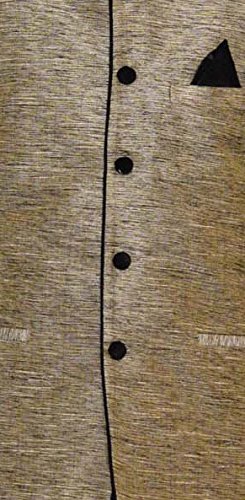 inyour men's silk black waiscoat,dark blue kurta,gold pajama set_inyour-tr3167wcp