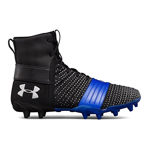 Under armour boys  c1n mc jr, black (003)/team royal, 2