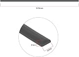 SG Store HP ENVY X360 15-DR 15-DS Rubber Feet Strip Non-Slip 315x6x2mm view 4