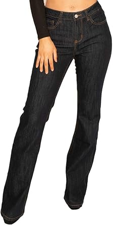 indigo bootcut jeans