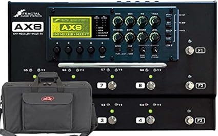 Amazon Fractal Audio Systems Ax8 Skbセミハードケースケース セット マルチエフェクター 楽器
