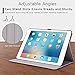 Ztotop Case for iPad 6th/5th Generation 9.7 Inch 2018/2017/iPad Air 2 & 1, Premium PU Leather Business Folding Cover with Auto Wake/Sleep, Multiple Viewing Angles for iPad Air 2nd/1st Gen, Demin Black