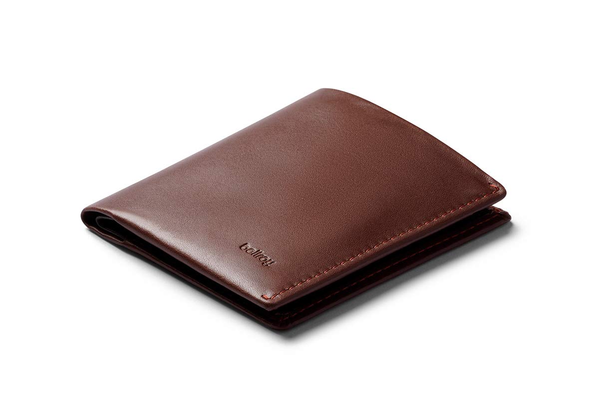 Bellroy Note Sleeve Wallet (Slim Leather Men's Wallet, RFID Blocking, Holds 4-11 Cards, Coin Pouch, Flat Note Section) - Cocoa