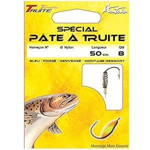 Autain Hamecons Montes Ressort Pate A Truite