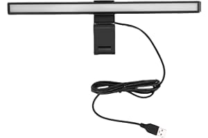 Wisoqu Monitor Light Bar, Eye Care USB Computer Lamp, 3 Color Temperature Settings, No Glare on The Screen, Space Saving for 