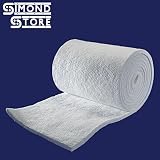 UniTherm Ceramic Fiber Insulation Blanket Roll, (6# Density, 2300&deg;F)(1"x24"x25') for Kilns, Ovens, Furnaces, Forges, Stoves and More!