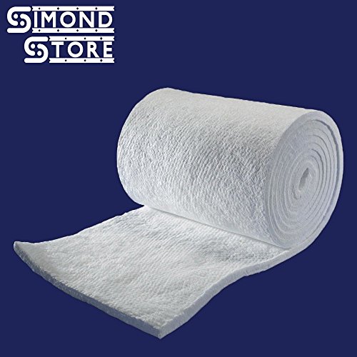 UniTherm Ceramic Fiber Insulation Blanket Roll, (6# Density, 2300°F)(1