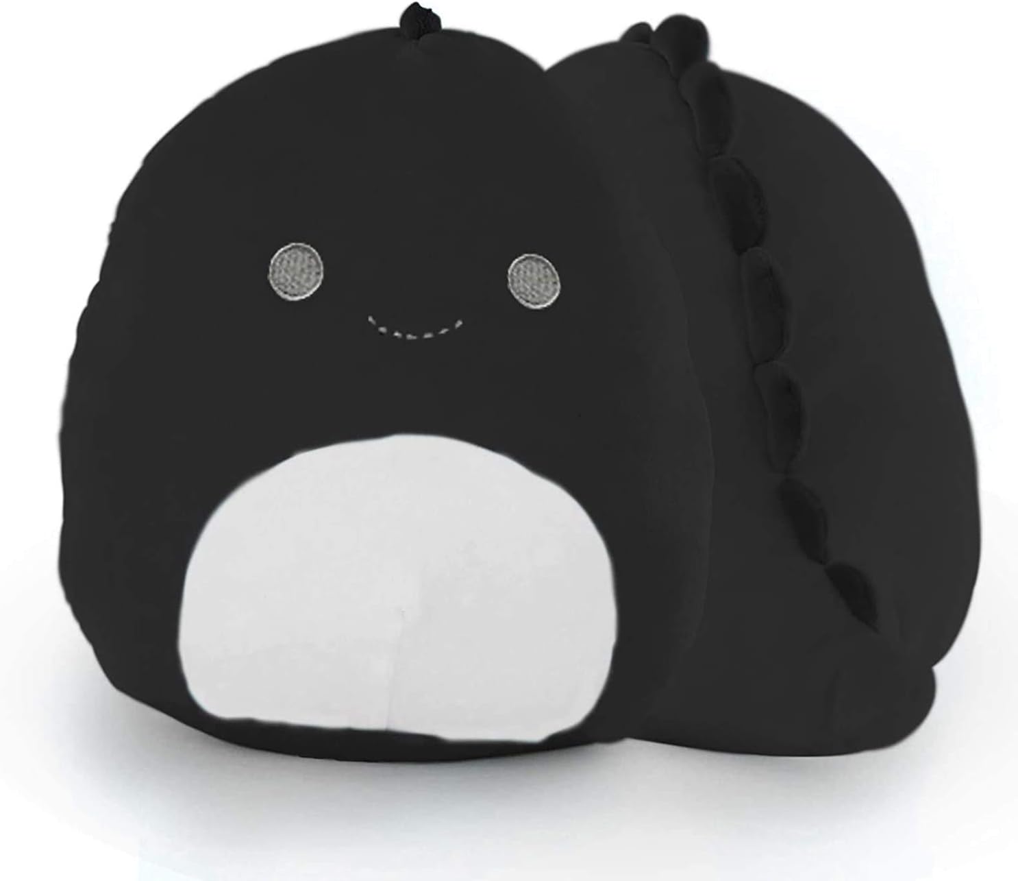 1 Pcs Dinosaur Plush Toy Cute Dinosaur Stuffed Animal，Little Dinosaur Soft Pillow Plush Toy for Car Home Decoration Plush Birthday Gifts(Black