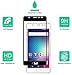 [2-Pack] Dmax Armor for BLU Life one X2 Screen Protector, (Full Screen Coverage) [Tempered Glass] Anti-Scratch, Anti-Fingerprint, Bubble Free, (Black)