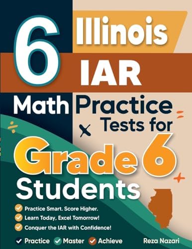 Amazon.com: 6 California CAASPP Math Practice Tests for Grade 3