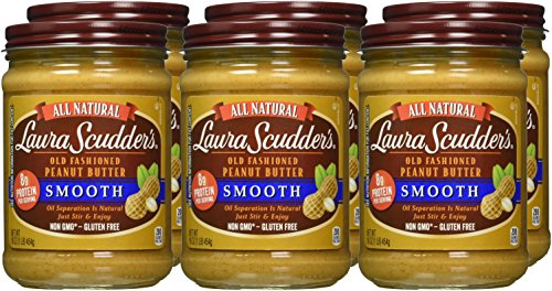 Laura Scudder's Smooth Peanut Butter, 16 oz (6 Pack) - Image 2