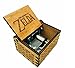Antique Carved Wooden Music box Hand cranked Music: Game of Thrones, Harry Potter, Merry Christmas, Beauty and the Beast, and Zelda Theme Gift (Zelda; Song of Storms from Ocarina of Time, Wood)