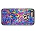 [GW USA] Hybrid Dual Layer Phone Case Compatible for IPhone 8 Plus Case, iPhone 7 Plus Case [Shock Absorption] Defender Protective Case Cover for iphone8/7 Plus, Rainbow