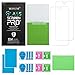 BONUM Google Pixel Screen Protector Ultra Clear 9H Anti-Scratch Tempered Glass,2.5D Rounded Edges Bubble-Free Install Glass Film - 2 Piece