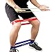 FEATOL Resistance Loop Bands- Set of 5 Premium Exercise Bands - Home& Gym Workout Bands for Yoga, Stretching and Physical Therapy, Suitable for Women and Men, Includes Exercise Guides& Handy Carry Bag
