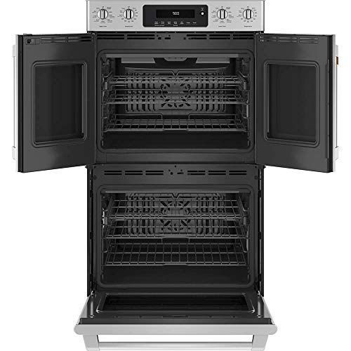 Cafe CTD90FP2MS1 Matte Collection Series 30 Inch Stainless Steel Electric Double Wall Convection Steam Oven