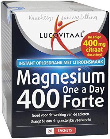 Lucovitaal Magnesium 400 mg Forte Pulver 20 tütche