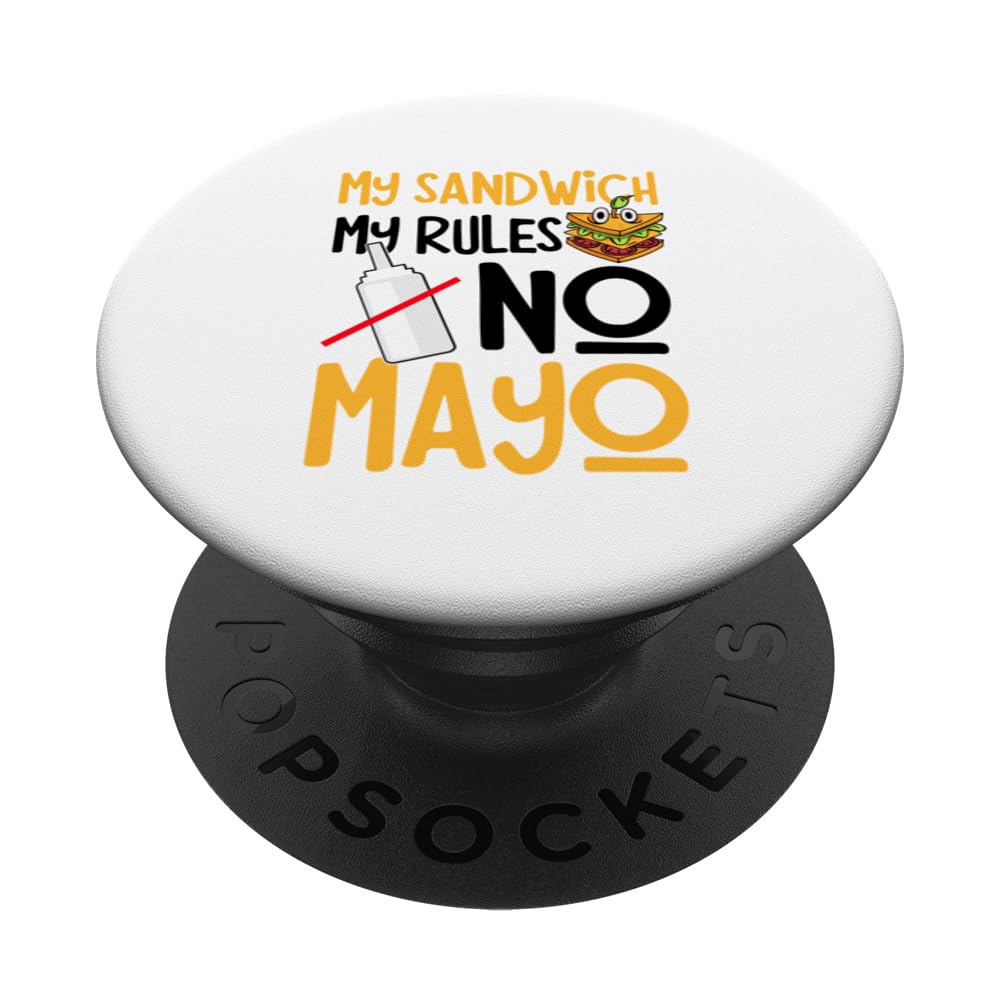 Mayo Hater I Hate Mayonnaise PopSockets Swappable PopGrip