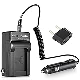 Kastar Travel Charger Kit Replacement for JVC BN-VG107 BN-VG107U BN-VG108U BN-VG108E BN-VG114 BN-VG114U BN-VG114US Rechargeable Lithium-ion Battery