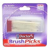 The Doctor's RDC10195089 Brushpicks Toothpicks, 12 Count
