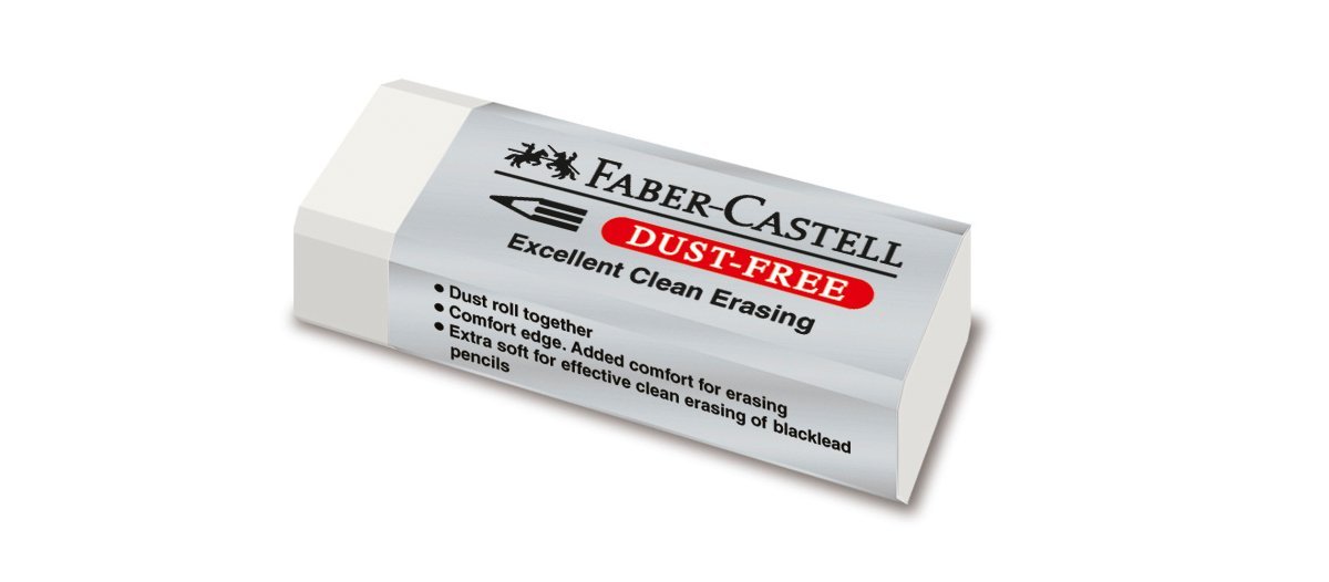 FaberCastell DustFree Vinyl Erasers each Drawing Painting, Drawing
