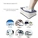 Travel Foot Rest Pillow - Leg Up Footrest for Travel Office & Home Leg Up Footrest Recliner Relax Cushion, Blue