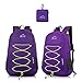 Lumbor37 Ultra Lightweight Packable Backpack, Durable Waterproof Travel Hiking Backpack, Small Handy Backpack Foldable Compact Camping Outdoor Daypack