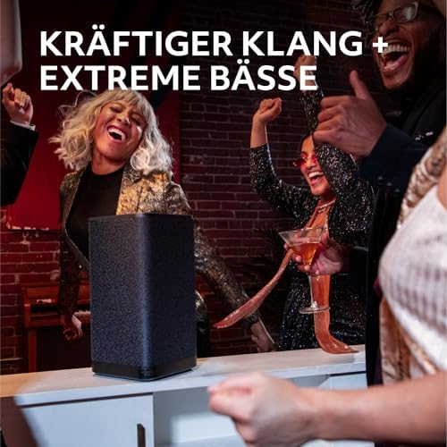 HYPERBOOM, mobiler kabelloser Bluetooth-Lautsprecher
