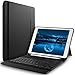 Bosewek Keyboard Case for New iPad 9.7 2018 - Lightweight One-Piece Wireless Keyboard Case with Pencil Holder for Apple New iPad 9.7 2018 2017  iPad Pro 9.7 iPad Air  iPad Air Tablet (Black)
