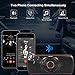 Bluetooth Hands Free Speakerphone for Cell Phone, Wireless Car Kit Music Player Adapter with Back-Clip, Portable Bluetooth Speaker for Home/Sport/Outdoor Use, Siri/Google Assistant/TF Card Supportedthumb 3