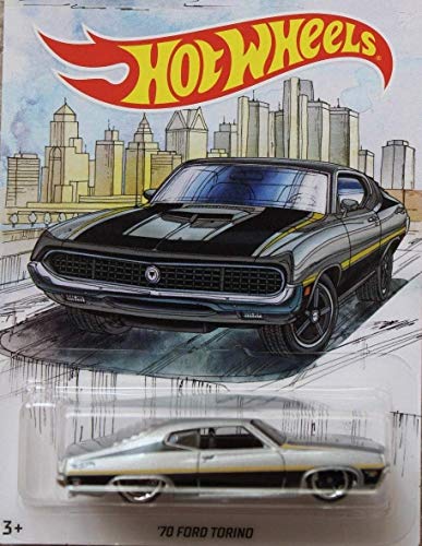 Detroit MUscle HOT Wheels Walmart Exclusive 70 Ford Torino DIE-CAST, WAL-MART Exclusive 1970 Ford Torino
