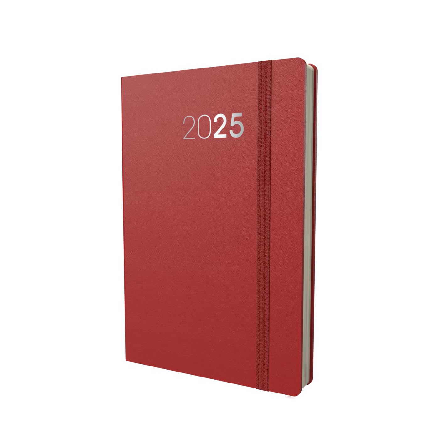 Collins Legacy 2025 Planner - Pocket Week To View Diary - Red - (CL73.15-25) - Professional Weekly Planner with Soft Touch Cover — image 1