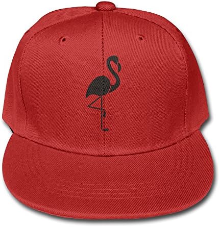 Flamingo Silhouette Fitted Hat Equipment Cricket Cap Big Boys' Snapbacks