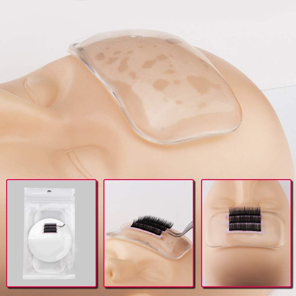 Silicone False Eyelash Stand Pad Dual-side Protective Film for Eyelash Extension