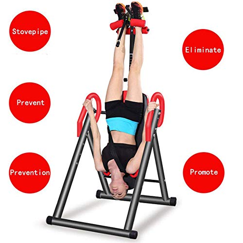 MUYIER-Inversion-Table-with-Heat-and-Massage--Max-User-Weight-120-Kg--Improves-Back-Pain-and-Posture-for-Fitness-exerciseAdjust-Your-Body