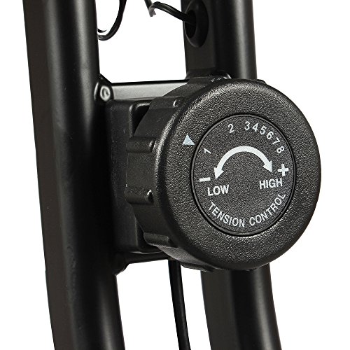 ZAAP Fitness Folding X-Bike Recumbent Upright Exercise Bike