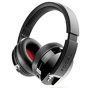 Focal Listen Draadloze over-ear hoofdtelefoon (opvouwbaar, met Bluetooth 4.1 aptX, twee “Cleare Voice Capture” microfoons, 20 uur batterijduur), zwart